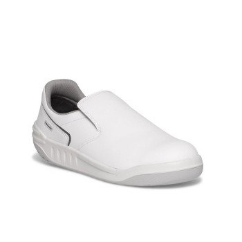 Joko - chaussures de sécurité blanches S2 SRC, idéales pour les secteurs médical, agroalimentaire et laboratoire.