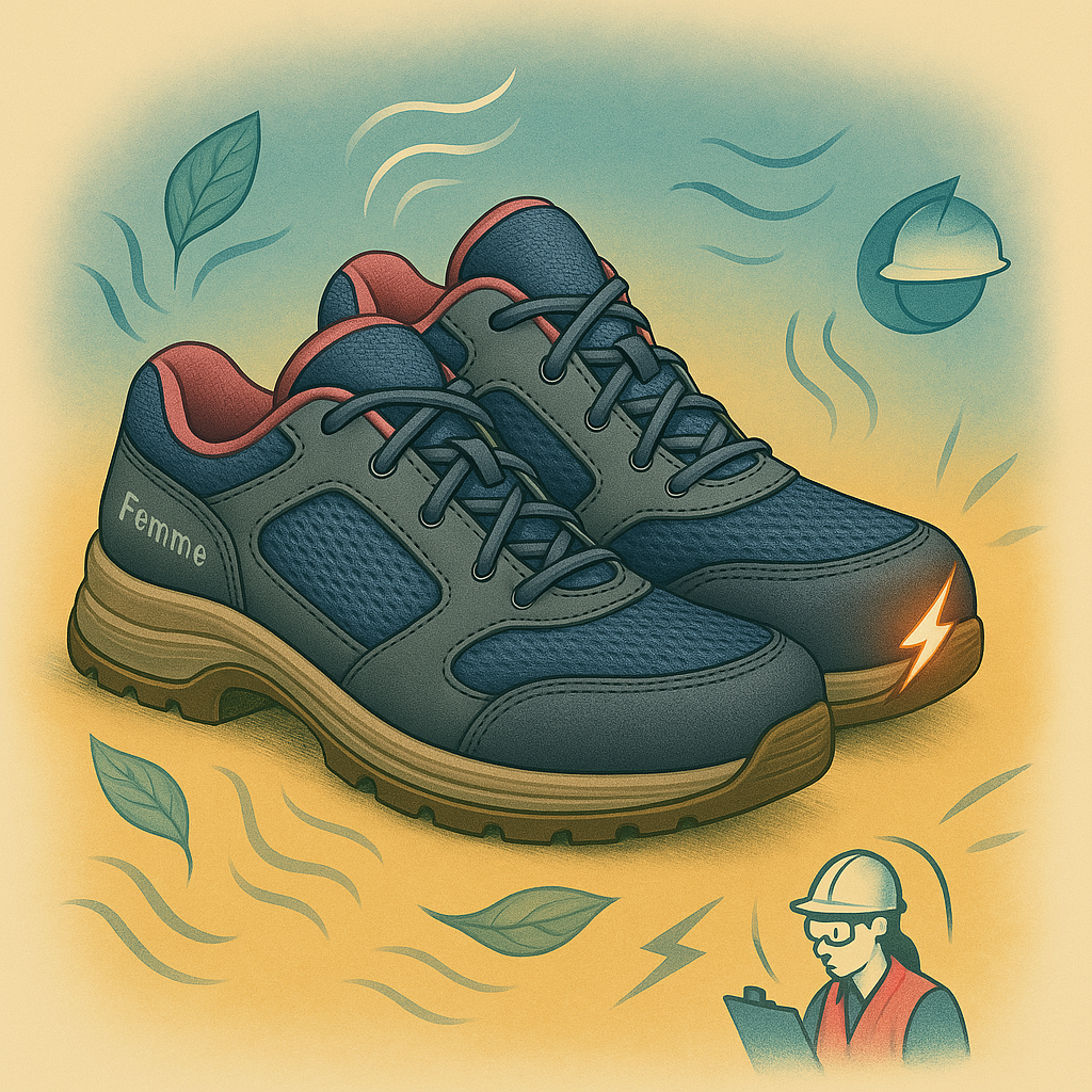 Chaussures de sécurité femme pour pieds sensibles : que porter en cas de douleurs ?